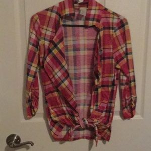 Cover up flannel